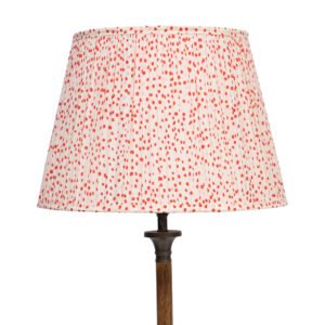 30cm straight empire convertible softback lampshade in orange candy