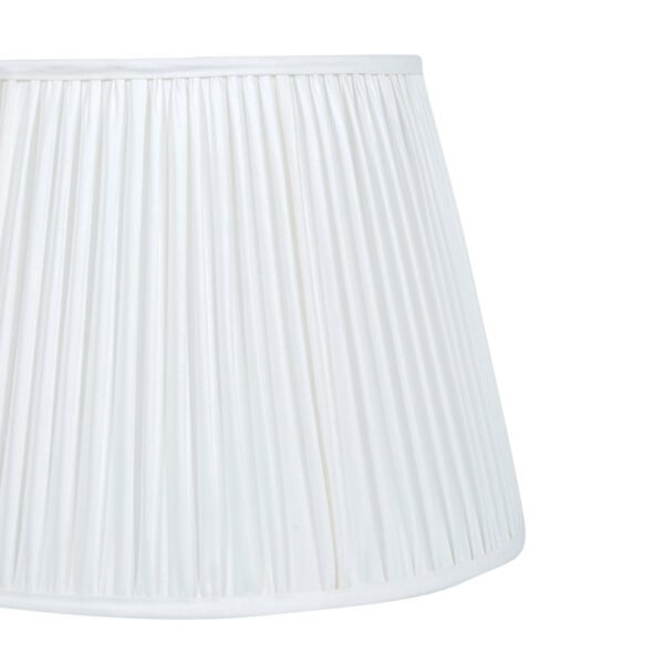 40cm straight empire premium softback lampshade in silk - Image 3