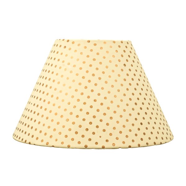 30cm empire hardback lampshade in block printed paper - Image 3
