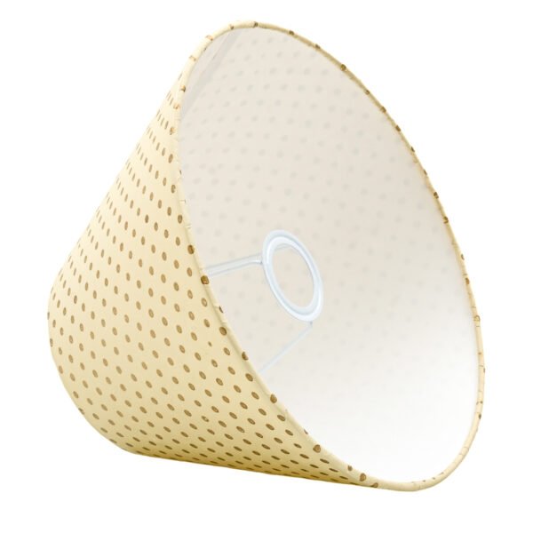 30cm empire hardback lampshade in block printed paper - Image 4