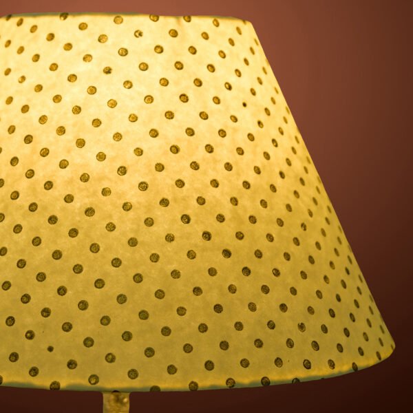 30cm empire hardback lampshade in block printed paper - Image 6