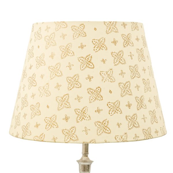 40cm straight empire hardback lampshade in block printed paper - Image 5